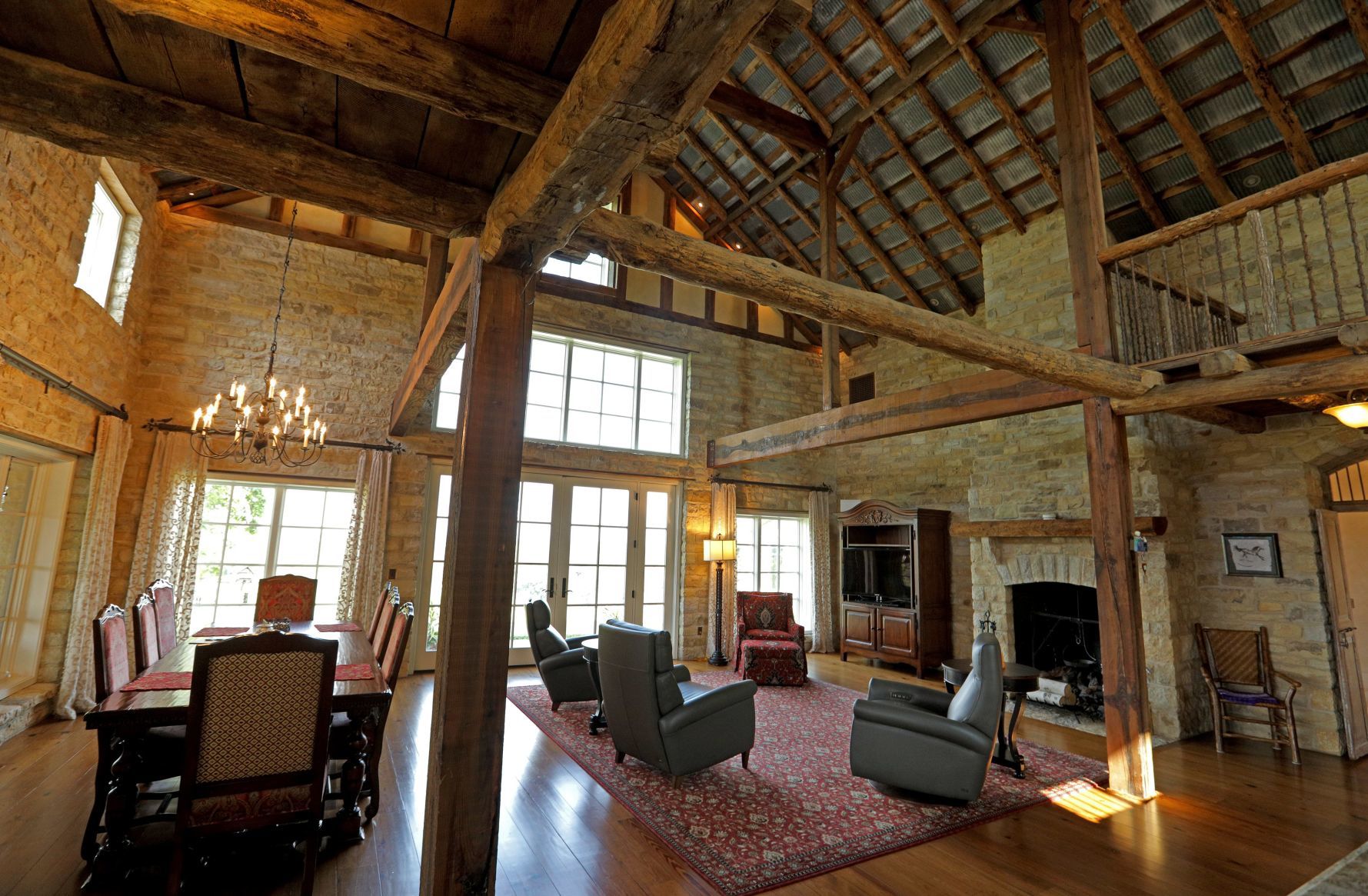 At home: Ron Brown's Franklin County ranch
